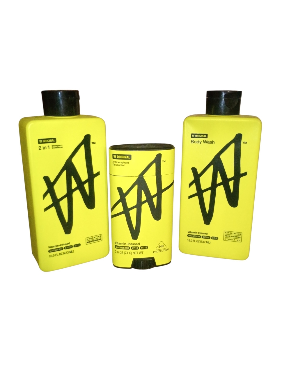 Men Grooming Set – 2 In 1 Hair Care, Body Wash & Deodorant